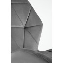 Стул HALMAR K453 серый/черный